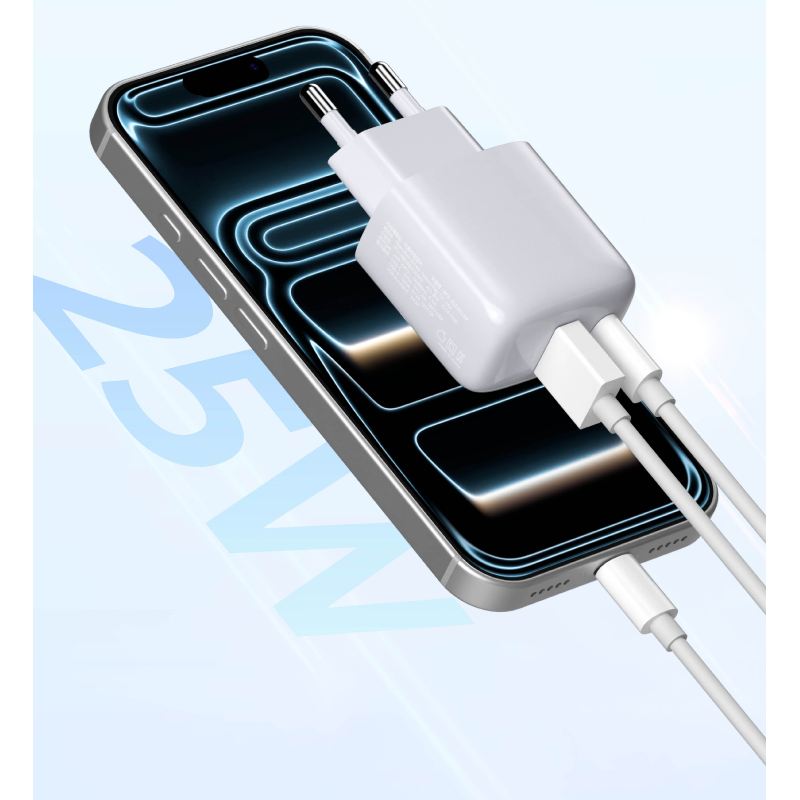 팬톤 25W 듀얼포트 어댑터 RCE-2521ACLKR, 그레이, 1개 상품 이미지 6