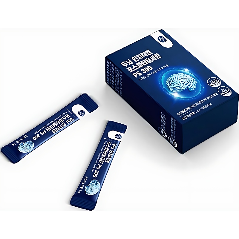 올바른 두뇌 인지력엔 포스파티딜세린 PS 300, 300mg, 30포, 3개 상품 이미지 2
