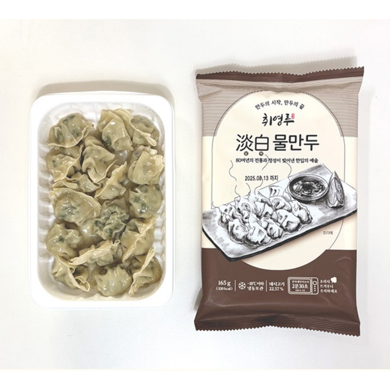 취영루 담백 물만두, 165g, 10개 상품 이미지 4