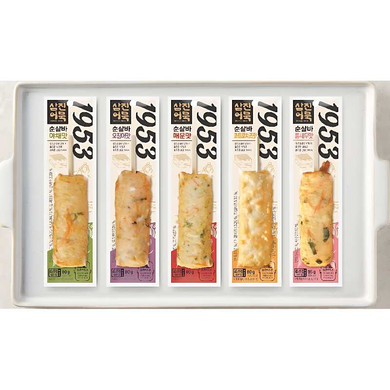 삼진어묵 순살바 야채맛, 80g, 5개 상품 이미지 2