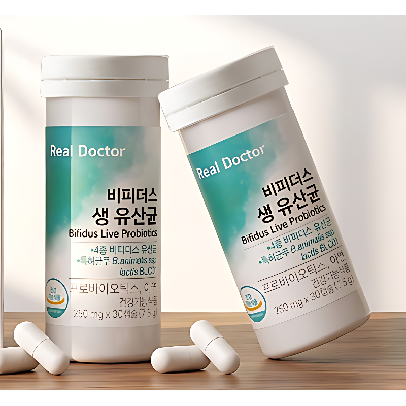 리얼닥터 비피더스 생 유산균, 30캡슐, 3개 상품 이미지 3