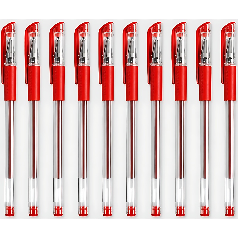 잘 써지는 0.5mm 젤잉크 중성펜, 블랙, 10개입 상품 이미지 2