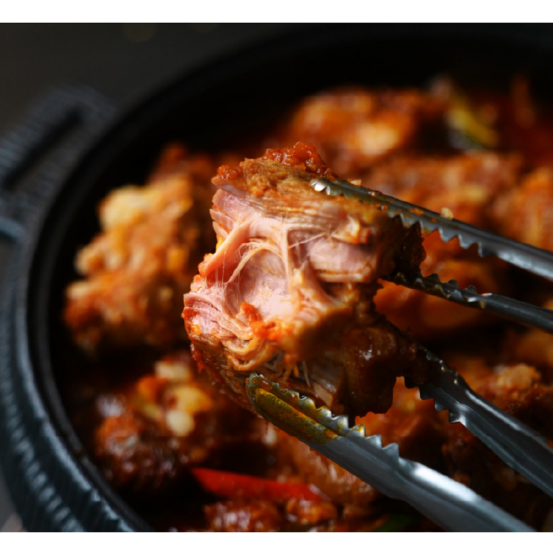 고기중독 매운 돼지갈비찜, 800g, 2개 상품 이미지 5