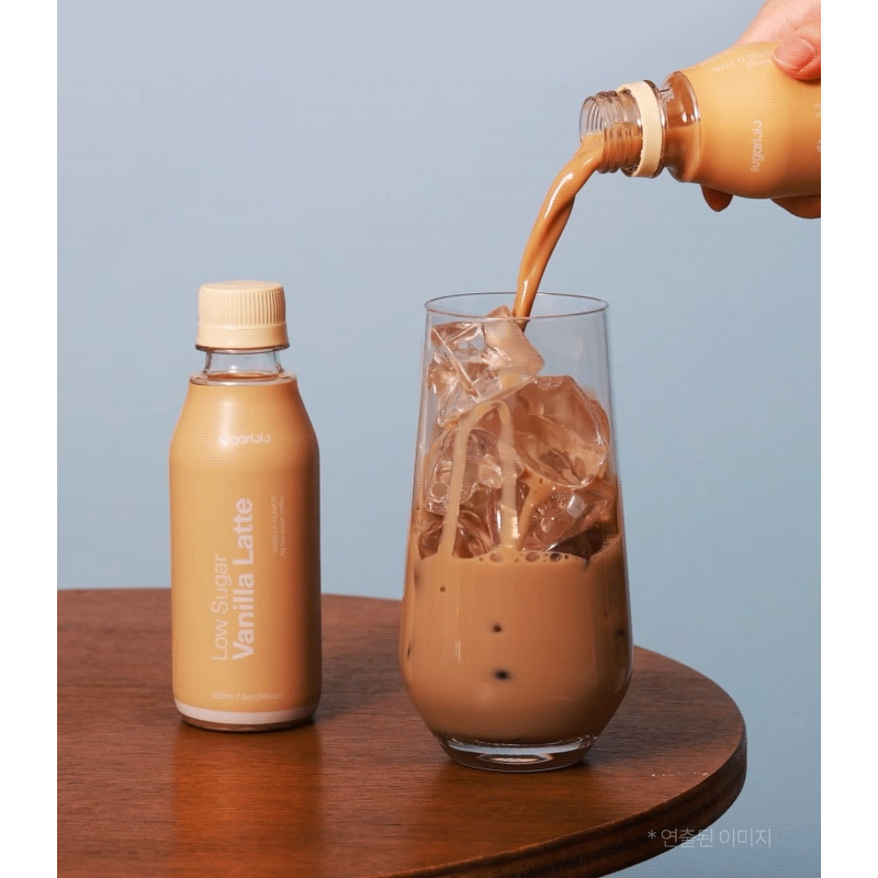 슈가로로 저당 바닐라라떼, 230ml, 12병 상품 이미지 3