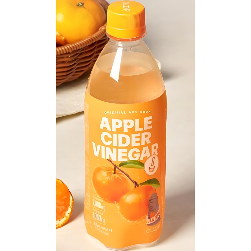 클룹 애사비소다 제로, 신비복숭아 500ml 12개 + 제주감귤 500ml 12개, 24개 상품 이미지 4
