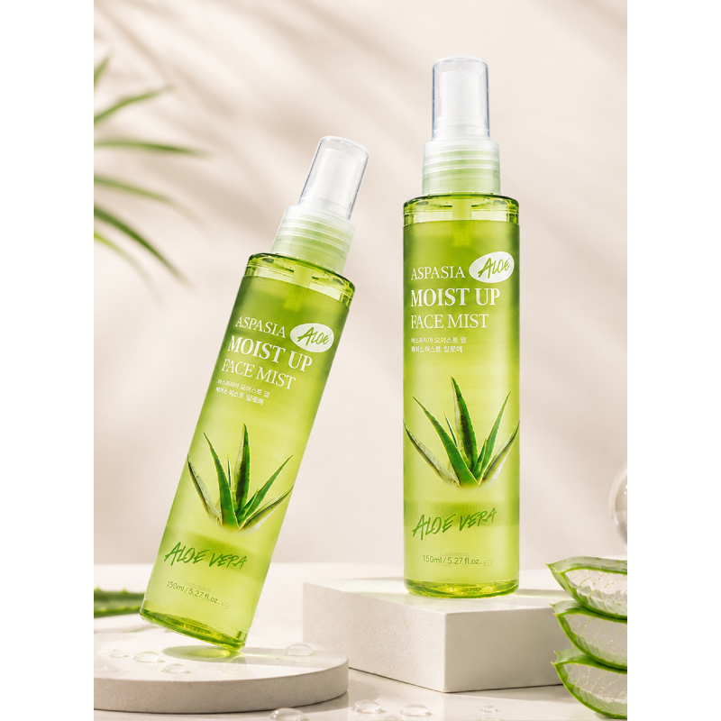 아스파시아 모이스트 업 페이스 미스트 알로에, 150ml, 2개 상품 이미지 2