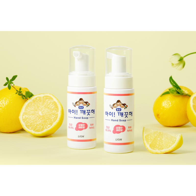아이깨끗해 향균 폼 휴대용 핸드 솝, 레몬향, 50ml, 3개 상품 이미지 4