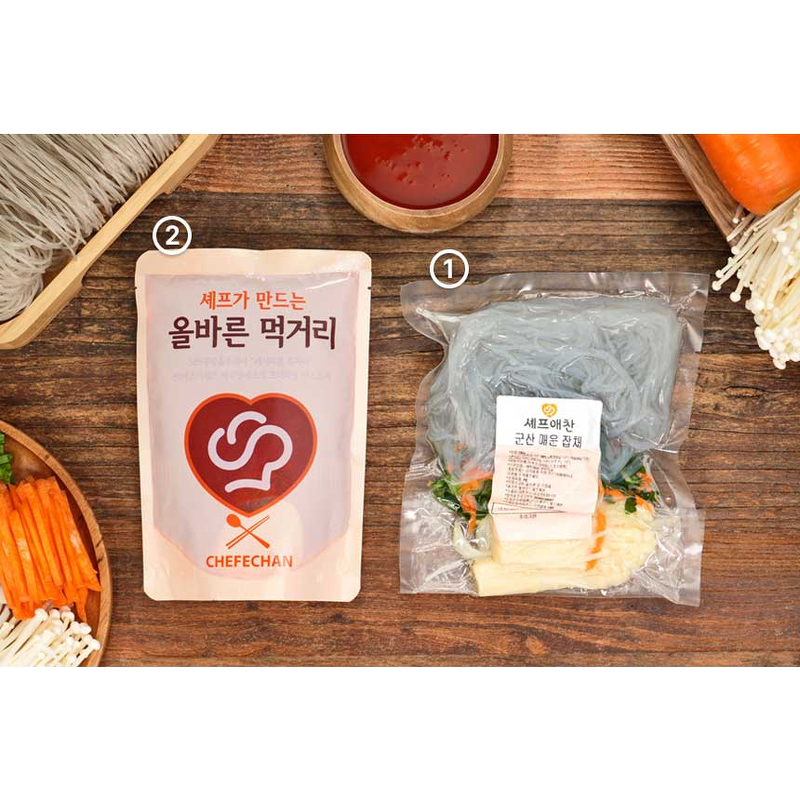 셰프애찬 군산 매운잡채, 1.12kg, 1개 상품 이미지 3
