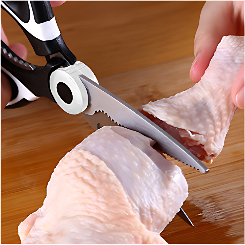 비로르 304 스텐 주방 가위, 팬더, 20.5cm, 2개 상품 이미지 3