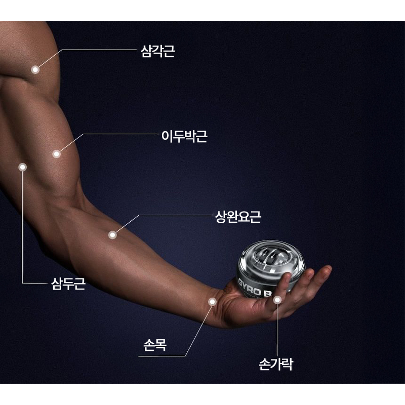악력 손목 강화 무소음 자이로볼 직접 돌려보고 내린 30초 결론 2