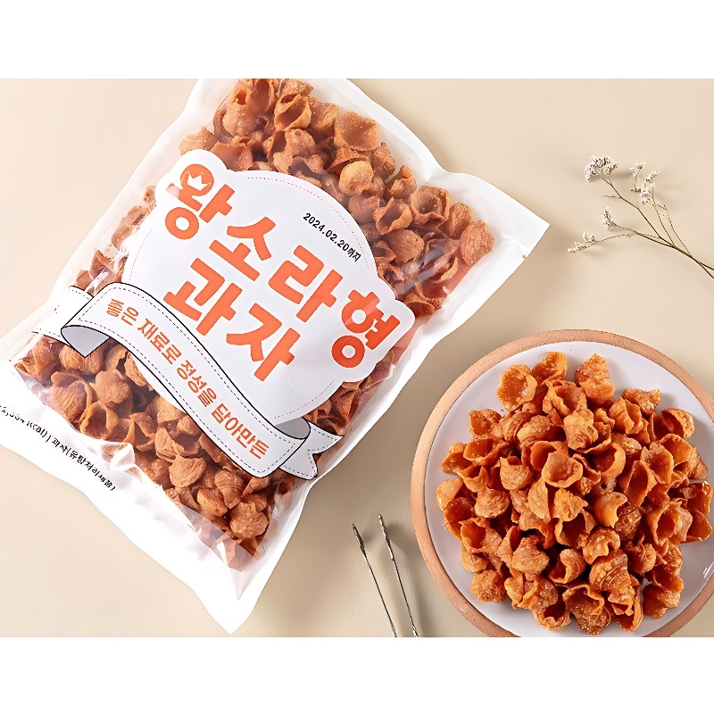 추억의 옛날 과자 4종 모음, 오란다 250g 1봉 + 스토리콘 250g 1봉 + 고구마형 270g 1봉 + 왕소라 270g 1봉, 1세트 상품 이미지 6