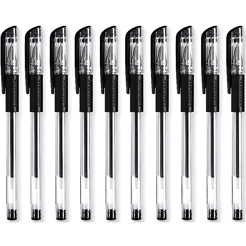 잘 써지는 0.5mm 젤잉크 중성펜, 블랙, 10개입 상품 이미지 5