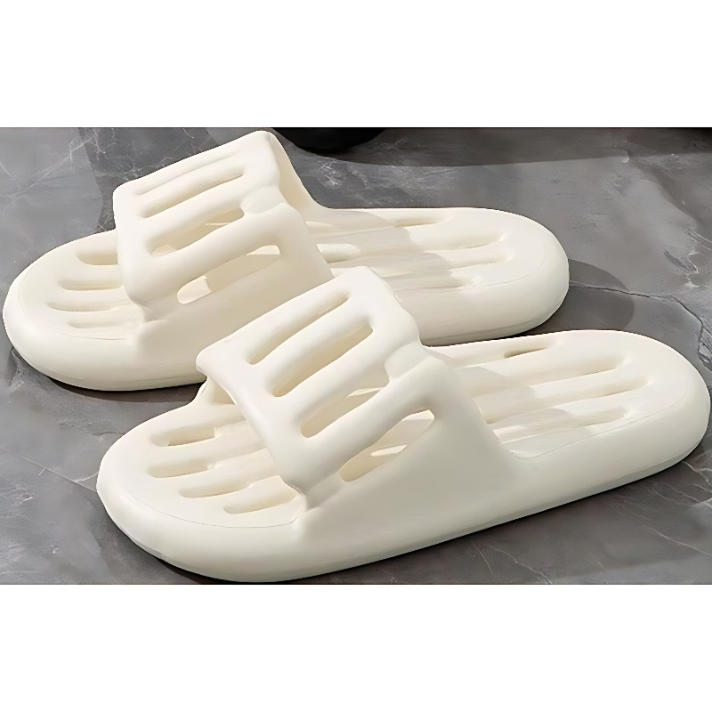 푹신 물빠짐 슬리퍼 MB-005, 여성화이트, 2개 상품 이미지 4