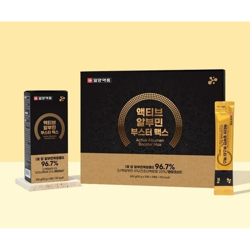 일양약품 액티브 알부민 부스터 맥스, 20g, 30포, 1박스 상품 이미지 3