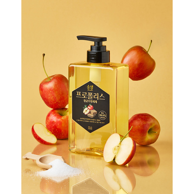 순샘 항균 주방세제 프로폴리스 애플, 500ml, 8개 상품 이미지 5