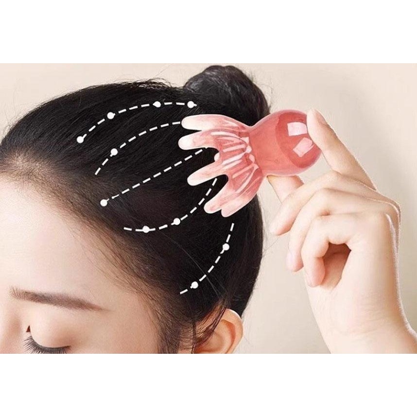로에드 문어 괄사 마사지기, 핑크, 2개 상품 이미지 2
