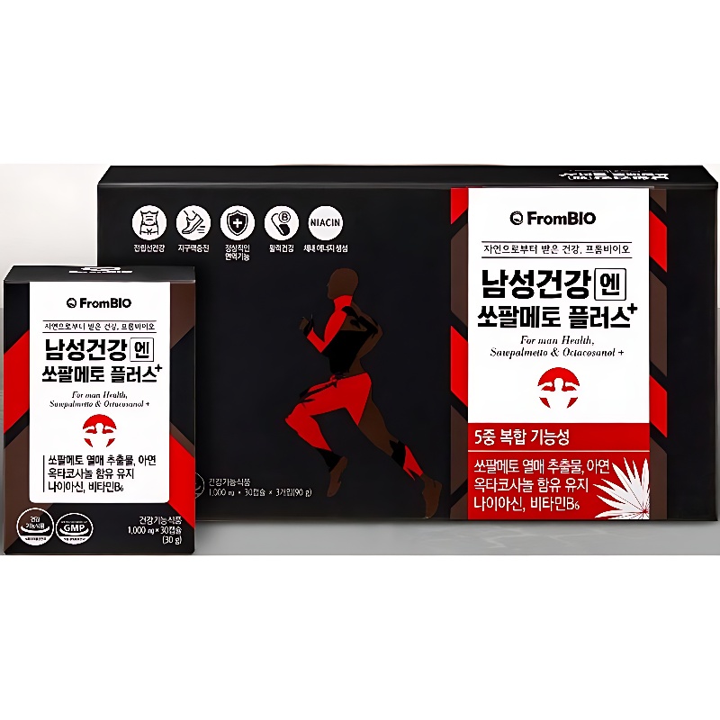 프롬바이오 남성건강엔 쏘팔메토 플러스, 30캡슐, 4박스 상품 이미지 2