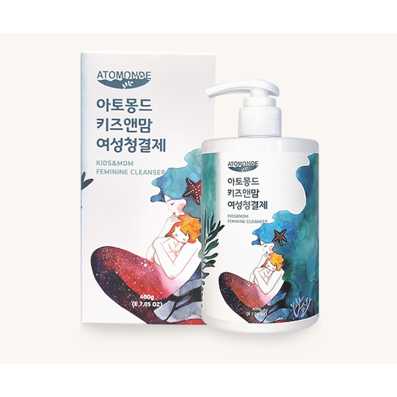 아토몽드 키즈앤맘 유아청결제 아기클렌저 여성청결제, 1+1 구성, 총 2개 상품 이미지 7