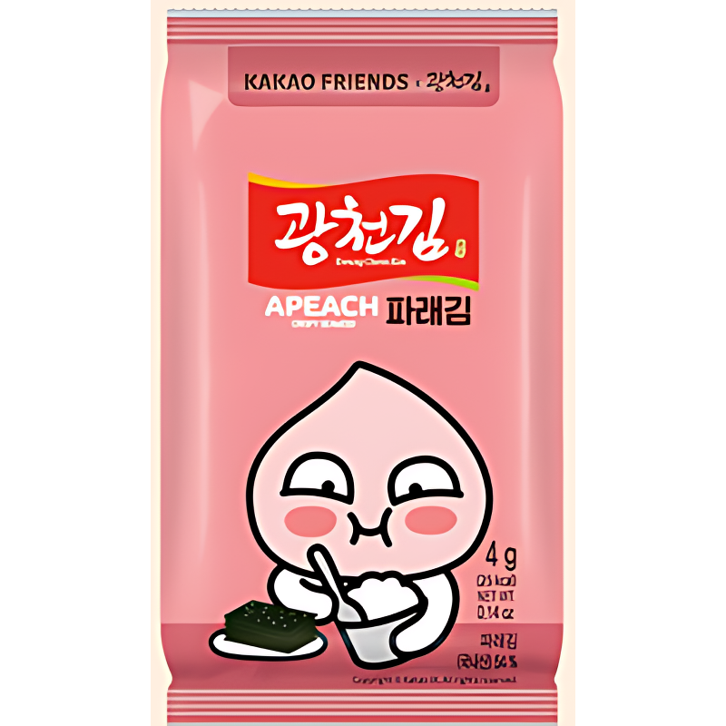 광천김 파래 도시락김 카카오프렌즈, 4g, 27봉 상품 이미지 5