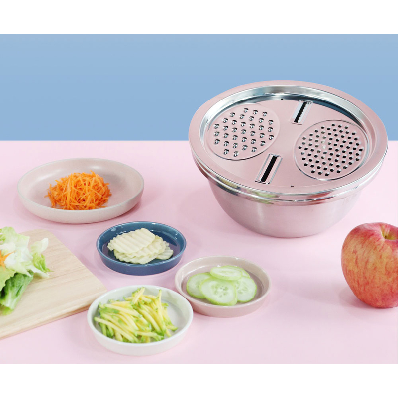 멀티 채칼 채반 믹싱볼 세트, 1세트 상품 이미지 2
