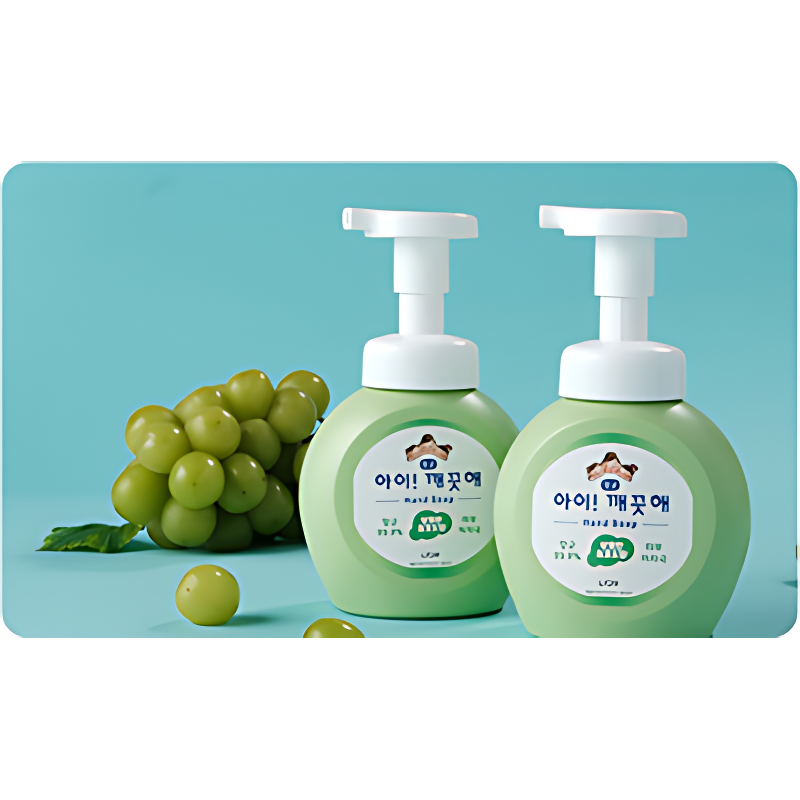 아이깨끗해 항균 폼 핸드솝, 순 파우더향, 250ml, 1개 + 리필, 200ml, 4개 상품 이미지 4
