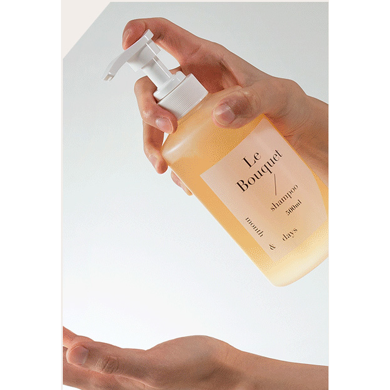 먼스앤데이즈 퍼퓸케어 샴푸 르 부케, 플로럴향, 500ml, 2개 상품 이미지 1