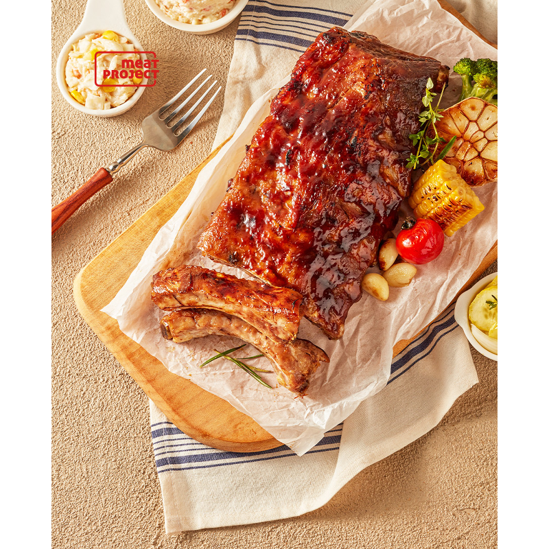 미트프로젝트 스위트 BBQ 폭립, 500g, 2개 상품 이미지 1