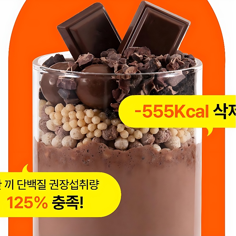 오늘부터 라이크밀 단백질 쉐이크, 초코맛 450g 1개 + 흑임자맛 450g 1개, 2개 상품 이미지 6
