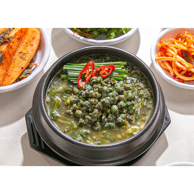 아욱 다슬기 해장국, 500g, 5팩 상품 이미지 2