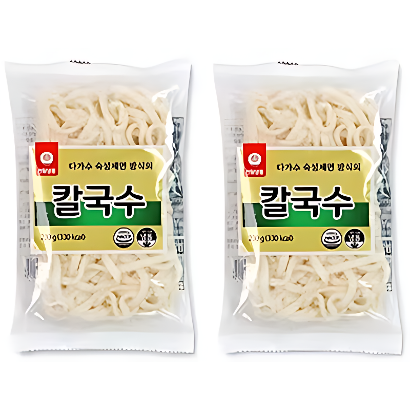 셰프애찬 맵짤이 칼국수, 596g, 2개 상품 이미지 5
