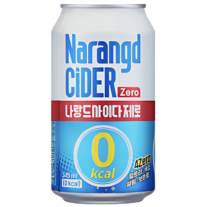 동아오츠카 나랑드사이다 제로, 오리지널, 345ml, 24개 상품 이미지 2