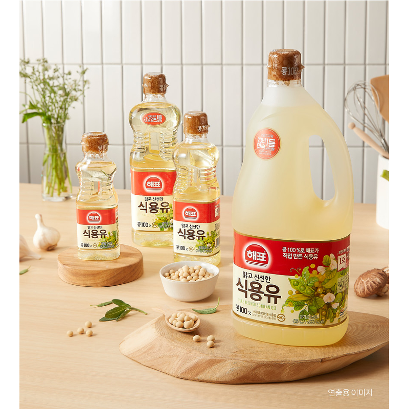 해표 콩기름, 1.5L, 2개 상품 이미지 2