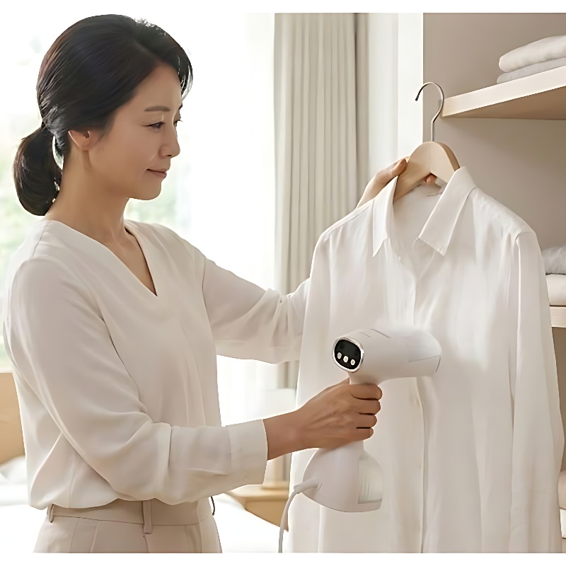 벤하임 진공 흡착식 스팀 다리미 BLH001, 화이트 상품 이미지 1