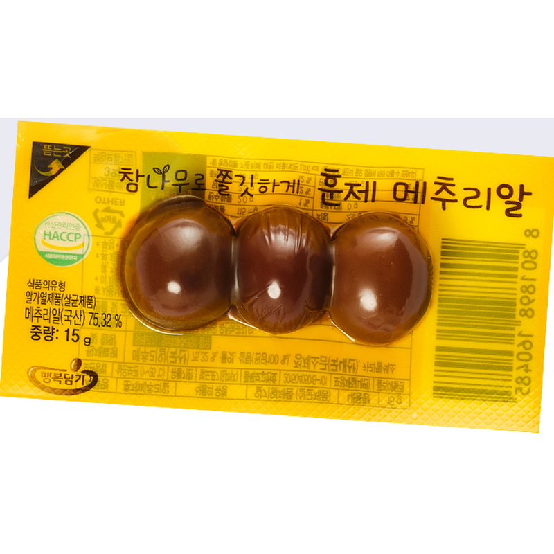 행복담기 훈제 메추리알, 15g, 40개 상품 이미지 7