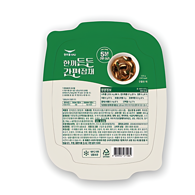 한우물 한끼든든 간편 잡채, 300g, 4개 상세 이미지 3