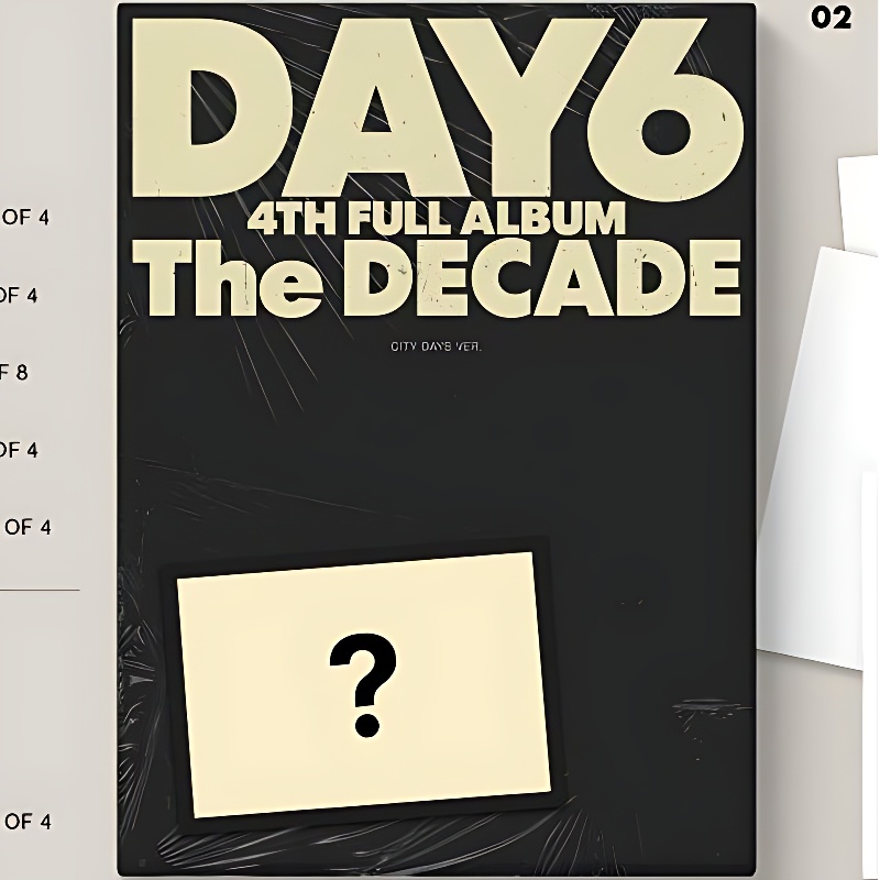 DAY6 4TH FULL ALBUM The DECADE, City days ver, 1개 상품 이미지 1