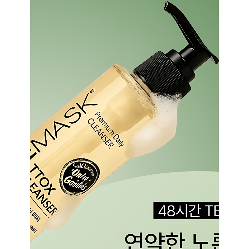 젠틀마스크 티톡스 바하 BHA 폼클렌징 어성초 약산성 시카 폼, 200ml, 1+1 구성, 총 2개 상품 이미지 2