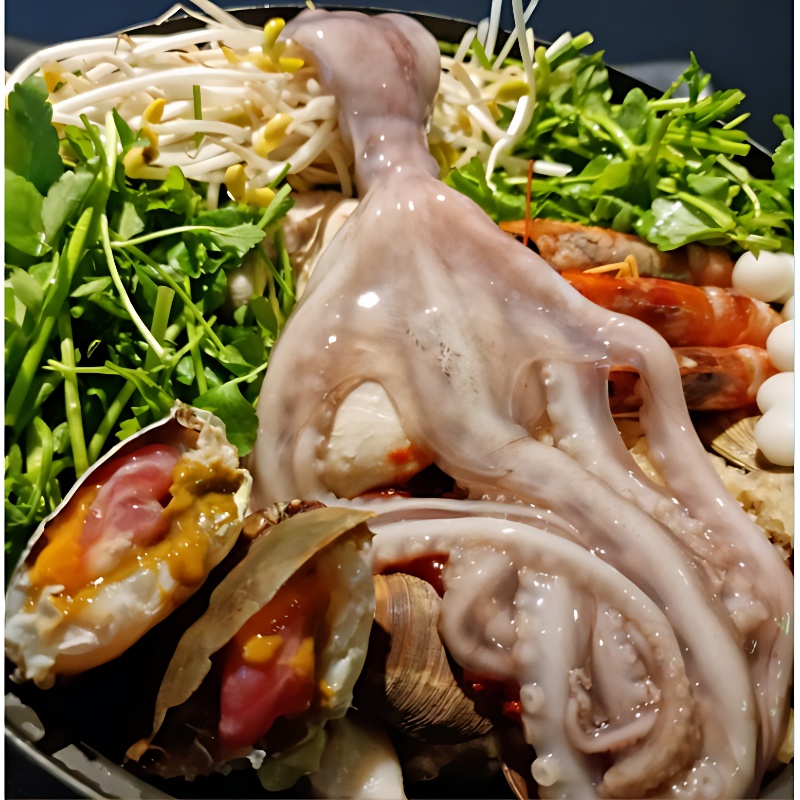 대짜 낙지, 1kg, 6마리, 1개 상품 이미지 4