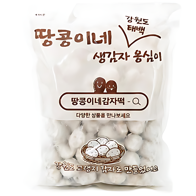 강원도 태백 땅콩이네 생 감자옹심이, 800g, 1개 상품 이미지 3