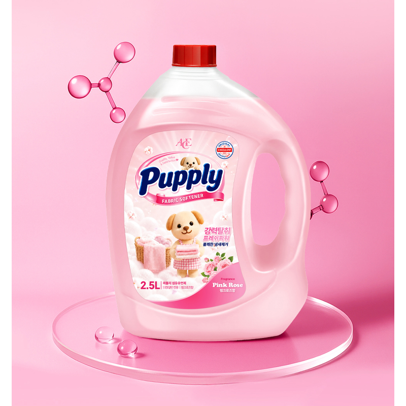 에이스퍼플리 고농축 핑크로즈 섬유유연제, 실내건조, 2.5L, 4통 상품 이미지 7