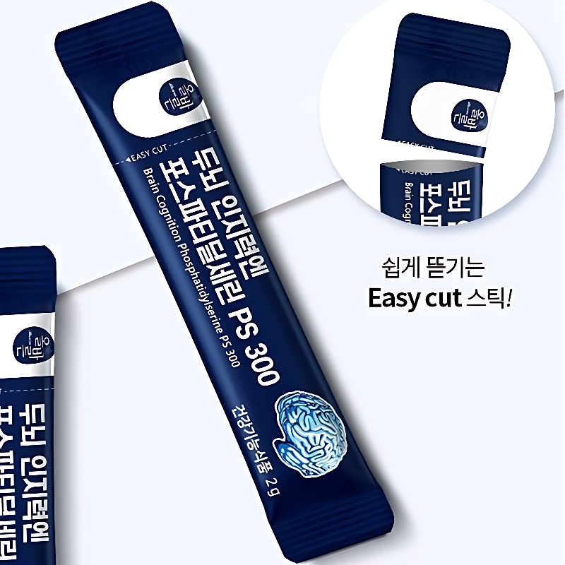 올바른 두뇌 인지력엔 포스파티딜세린 PS 300, 300mg, 30포, 3개 상품 이미지 3