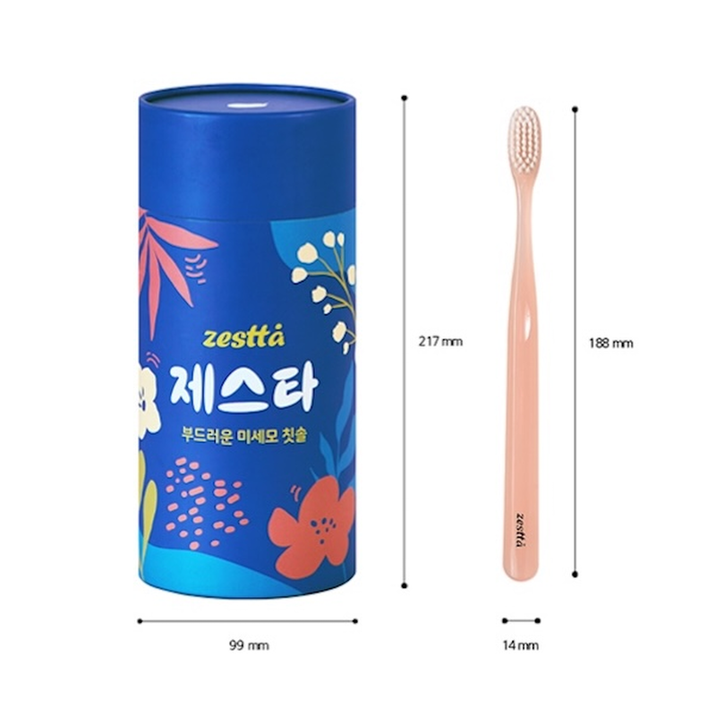 제스타 칫솔, 부드러운 미세모, 12개입, 2개 상품 이미지 6