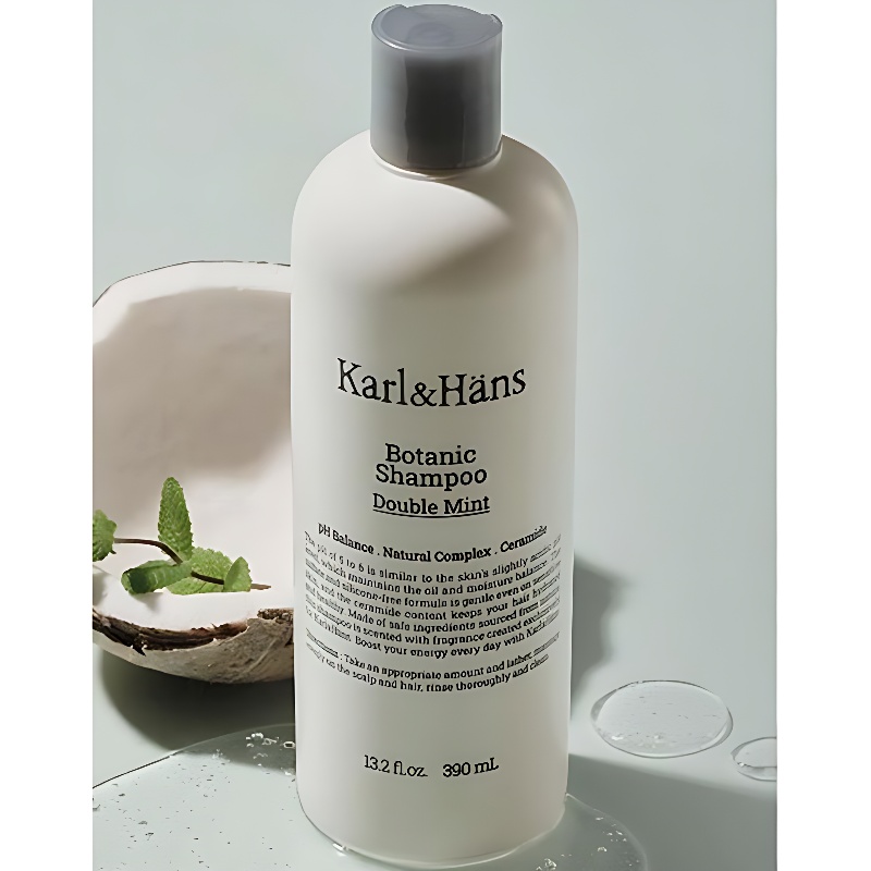 칼앤한스 보타닉 샴푸, 더블민트, 390ml, 1개 상세 이미지 2