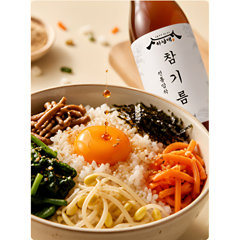 하남댁 전통 참기름, 350ml, 2병 상품 이미지 2