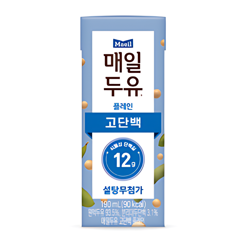 매일두유 고단백 검은콩, 190ml, 24개 상품 이미지 4