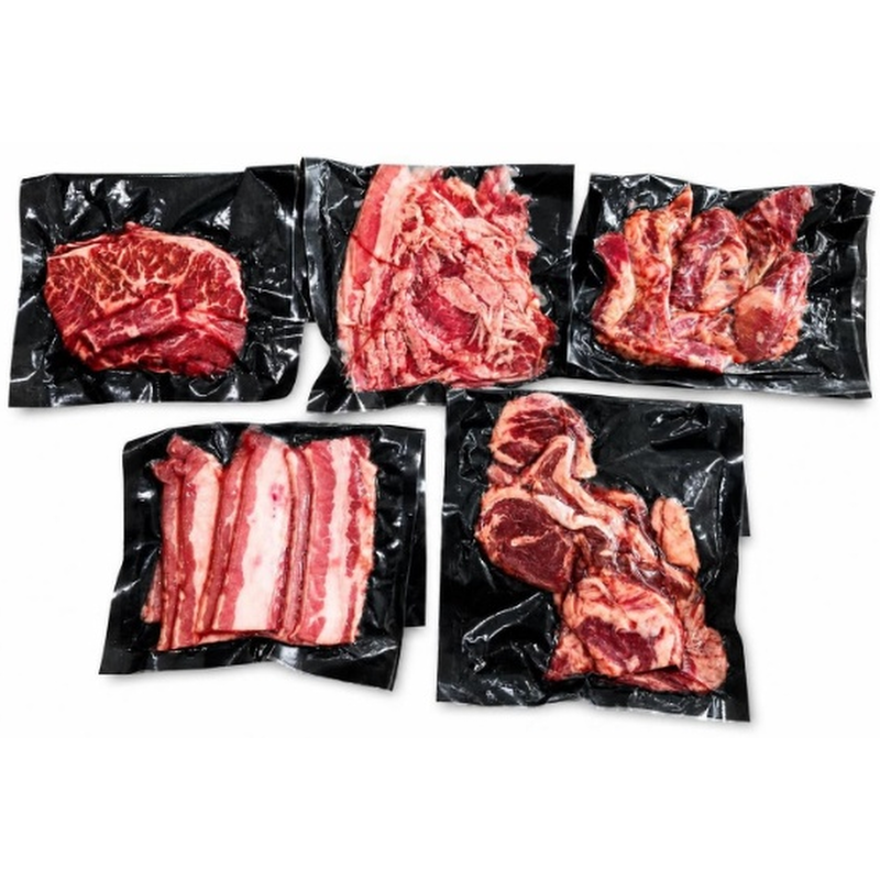 한상가득 소고기 모둠, 소갈비살 200g + 안심살 200g + 업진살 200g + 우삼겹 200g + 부채살 200g, 1kg, 1박스 상품 이미지 5