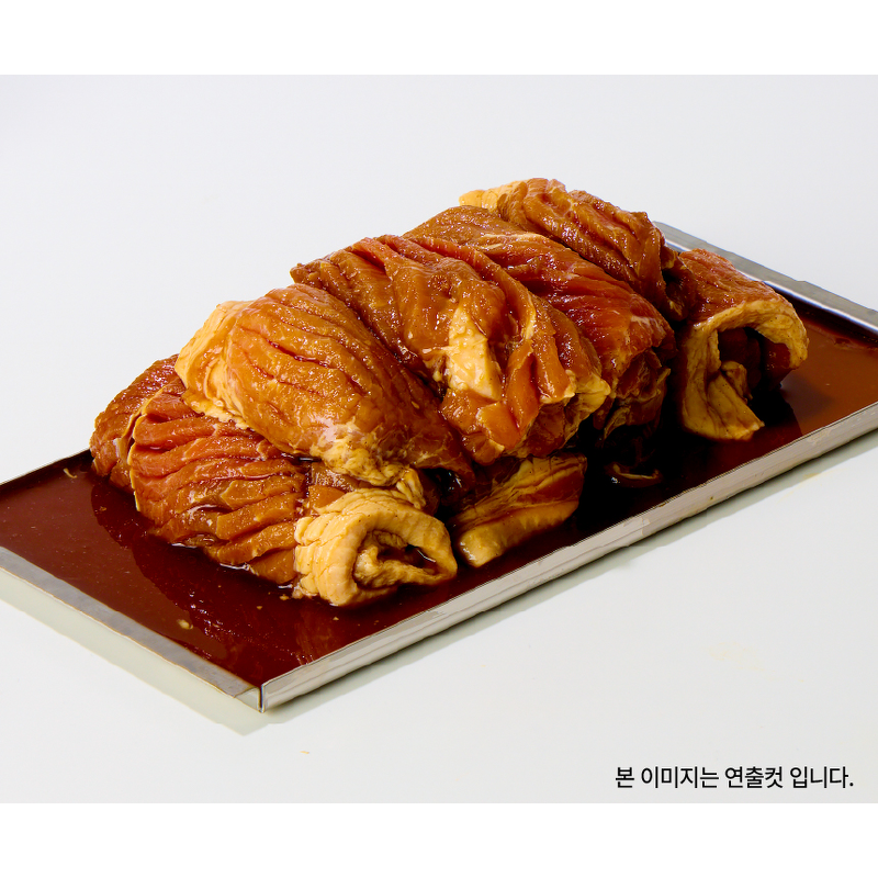 고기중독 왕십리 칼집돼지 왕구이, 1kg, 2팩 상세 이미지 2