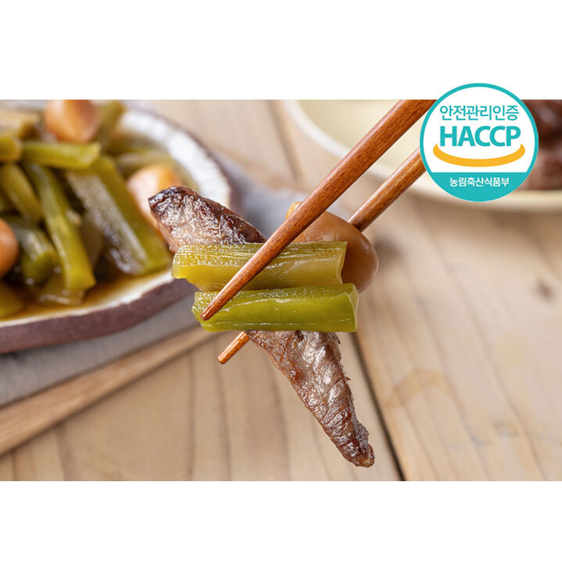 푸드앳홈 궁채 알마늘 장아찌, 1kg, 1팩 상품 이미지 5