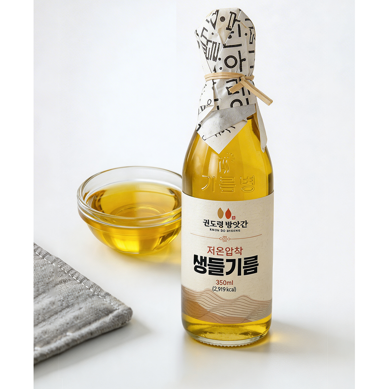권도령방앗간 생들기름 350ml 2병 세트 용량과 단위 가격 기준 비교 분석 3