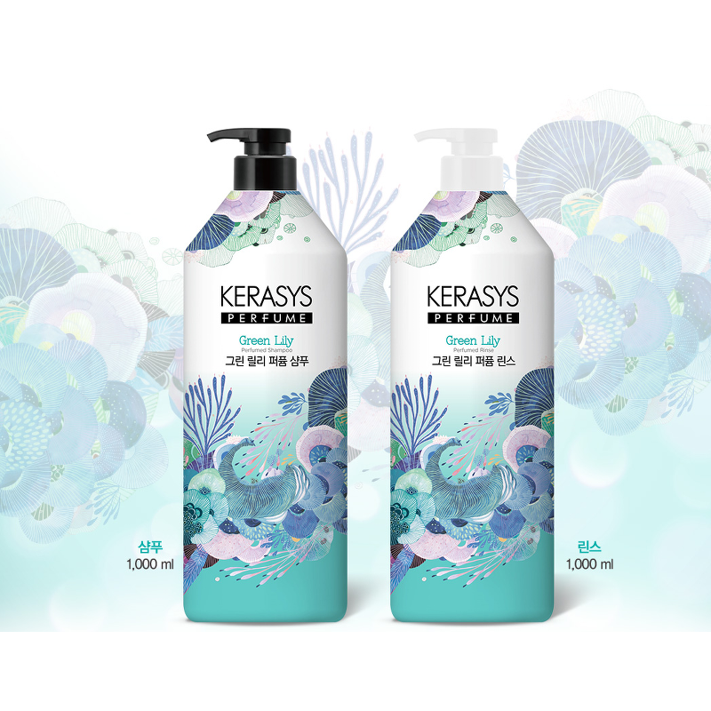 케라시스 화이트 데이지 퍼퓸 샴푸, 1L, 1개 + 데미지 클리닉 트리트먼트, 300ml, 2개 상품 이미지 6